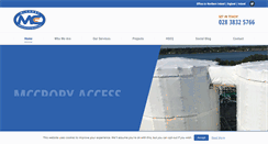Desktop Screenshot of mccrory-access.com